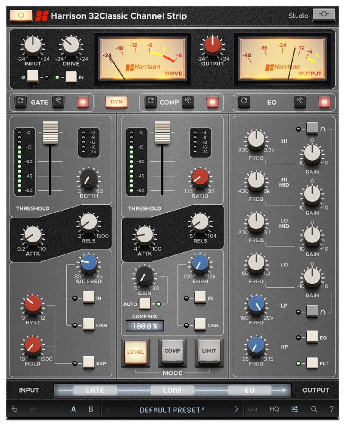 Harrison 32Classic Channel Strip