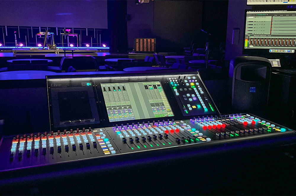Church on the Move Upgrades with SSL L650 and L450 Consoles