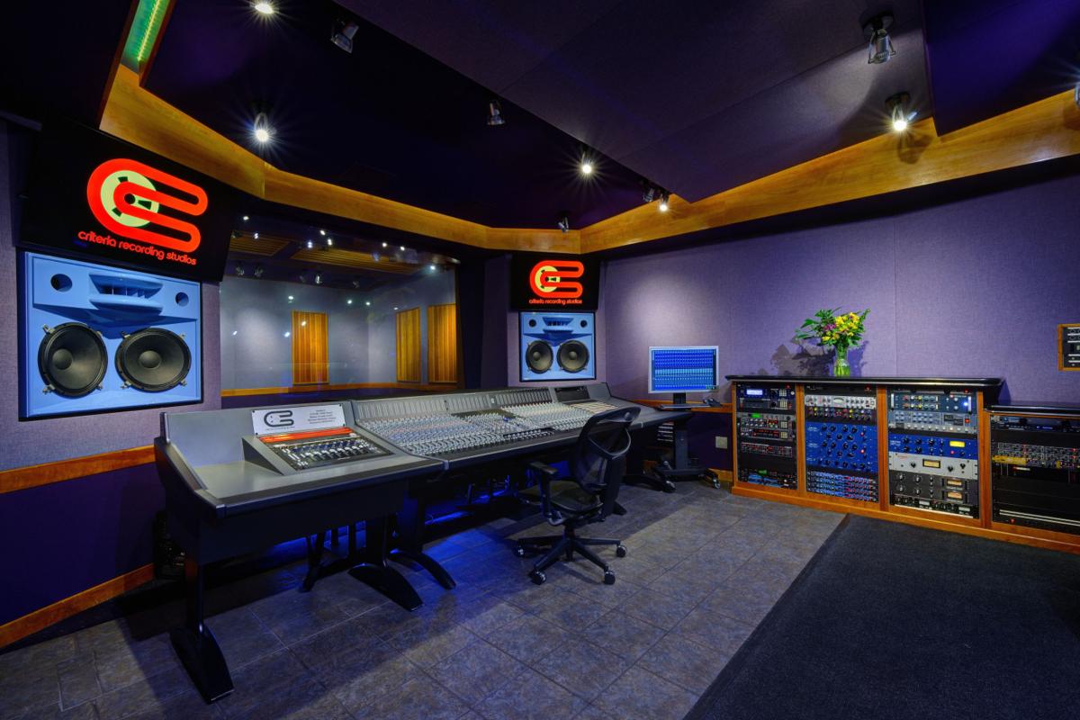 The Legendary Criteria Studios Adds a Solid State Logic ORIGIN to its new,  fully renovated Studio D