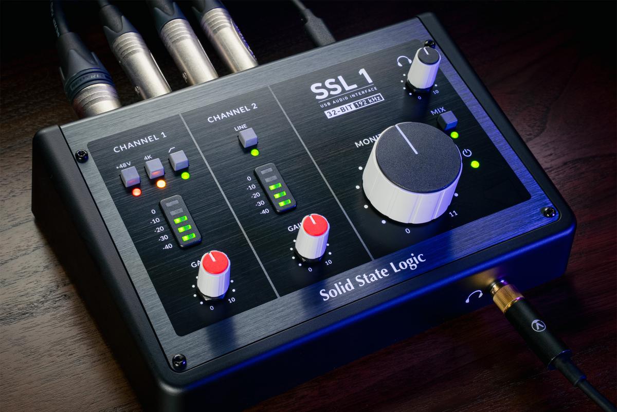 Solid State Logic Introduces the SSL 1 Audio Interface: Powerful ...