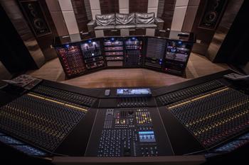 B Pro Studio A control room - 48-channel Duality Pro Station.