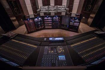 B Pro Studio A control room - 48-channel Duality Pro Station.