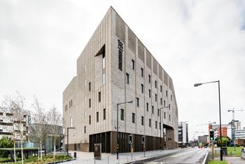 An external view of the Royal Birmingham Conservatoire.