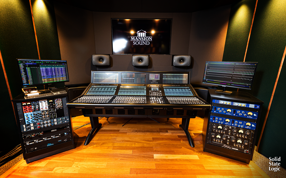 Mansion Sound Unveils State of the Art Audio Studio for Music, Film & Television, Centered on State Logic Consoles