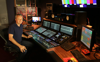 Simon Wall, Sound Supervisor at The Hospital Club Studios.